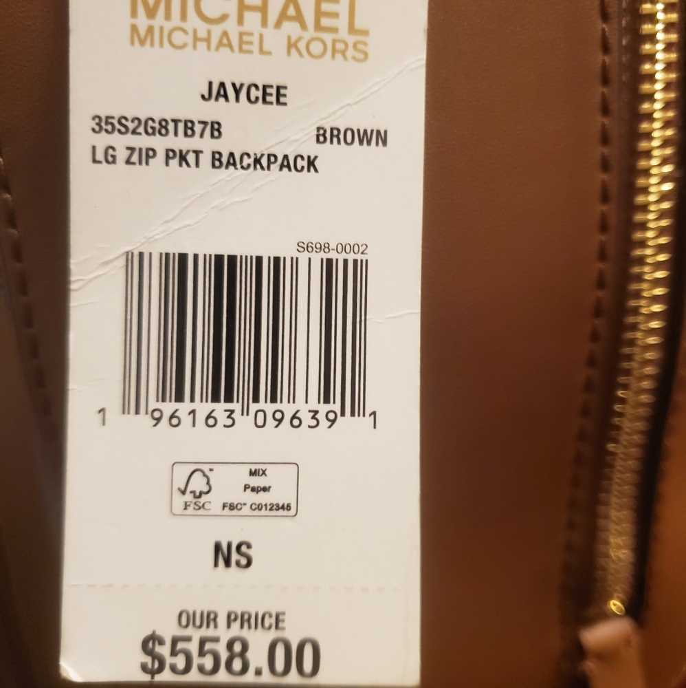 JAYCEE MICHAEL KORS BACKPACK - Picture 5 of 8